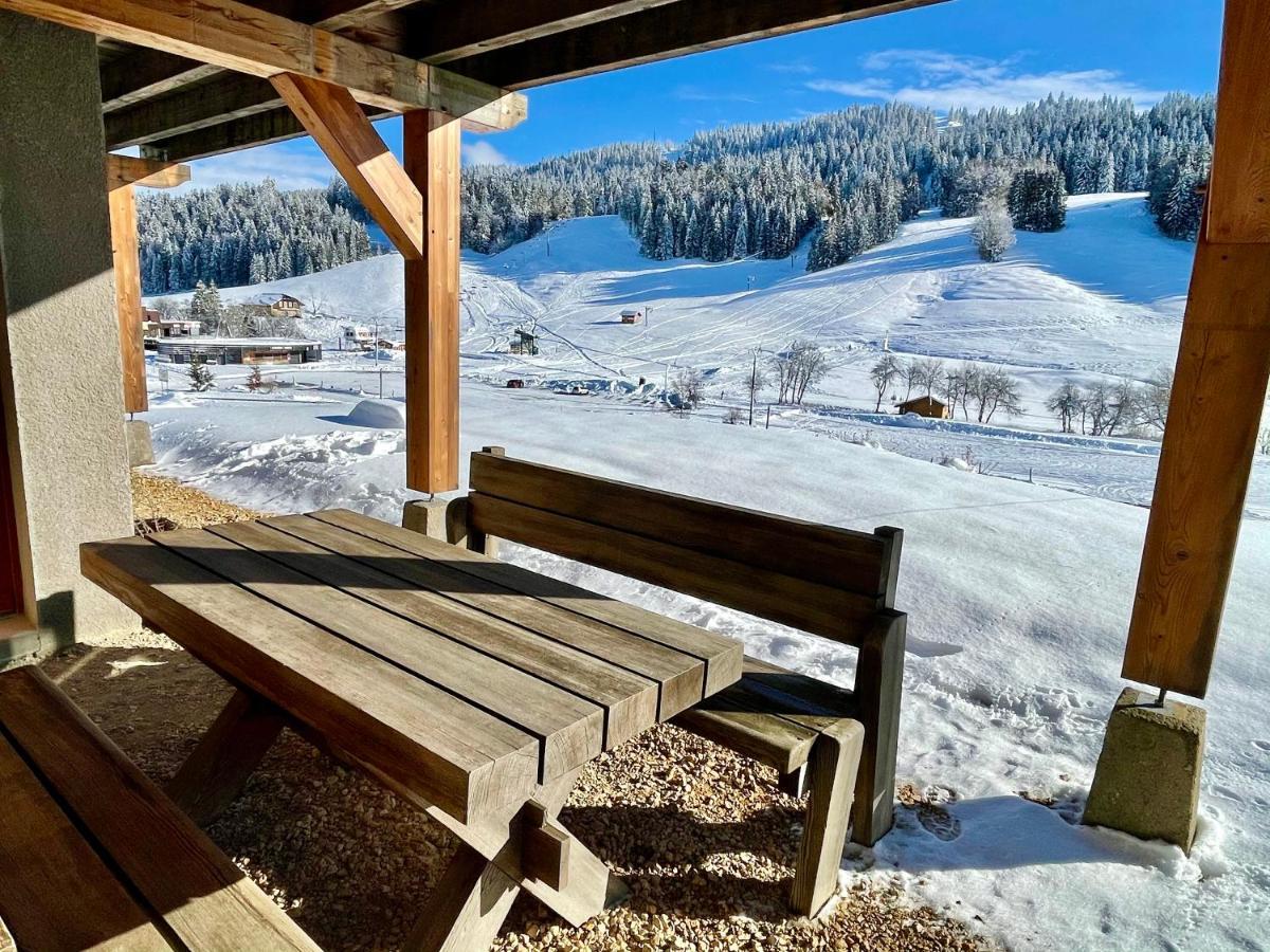 Gite Avec Terrasse Et Belle Vue - Chaletnelda Com 라무라 외부 사진