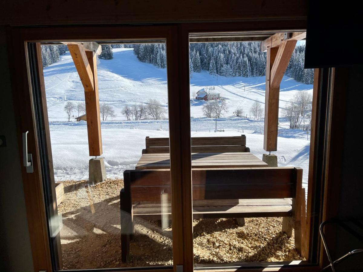 Gite Avec Terrasse Et Belle Vue - Chaletnelda Com 라무라 외부 사진