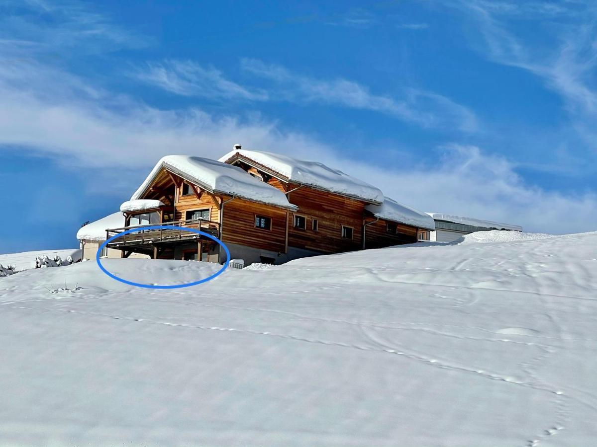 Gite Avec Terrasse Et Belle Vue - Chaletnelda Com 라무라 외부 사진