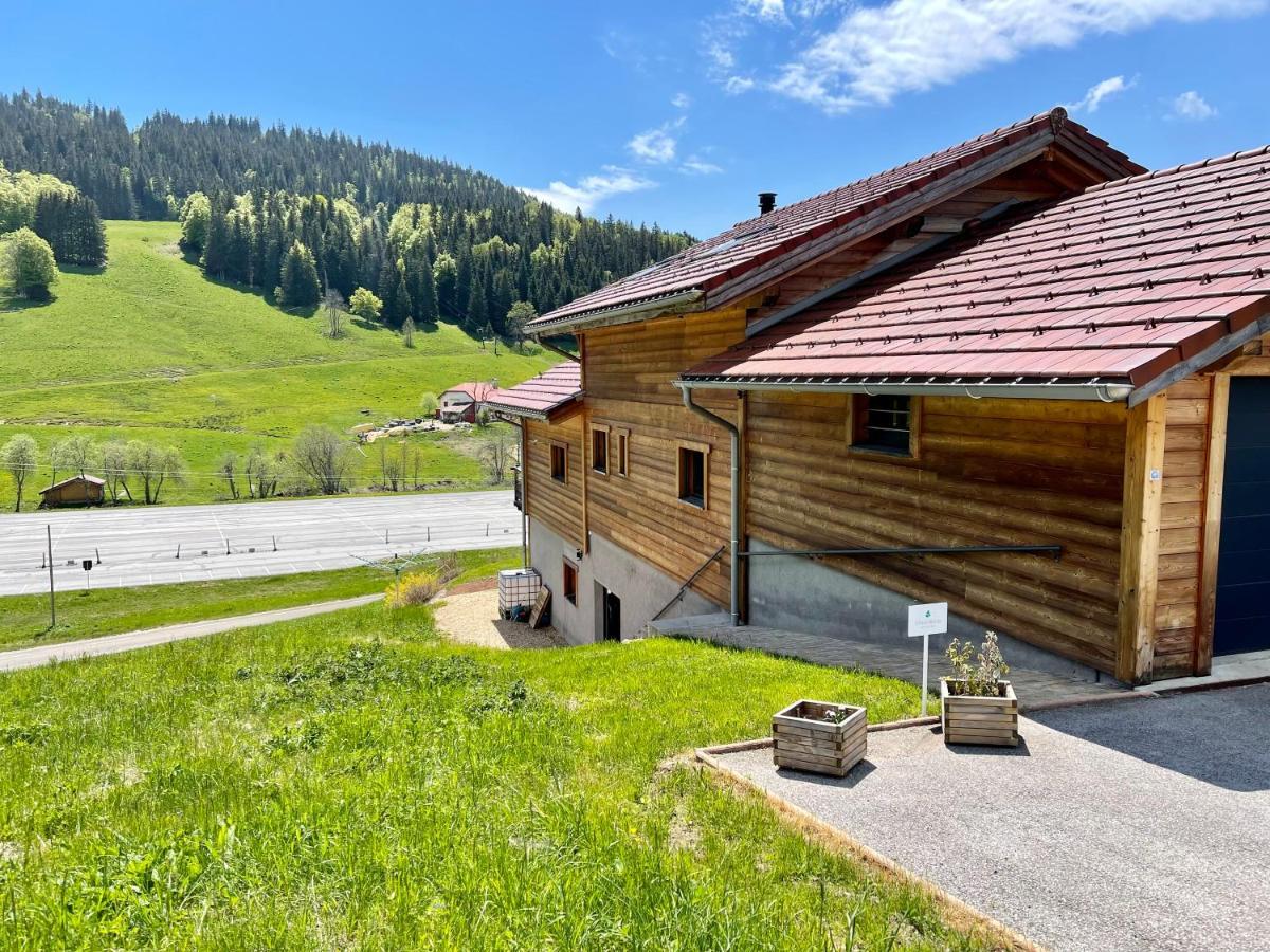 Gite Avec Terrasse Et Belle Vue - Chaletnelda Com 라무라 외부 사진