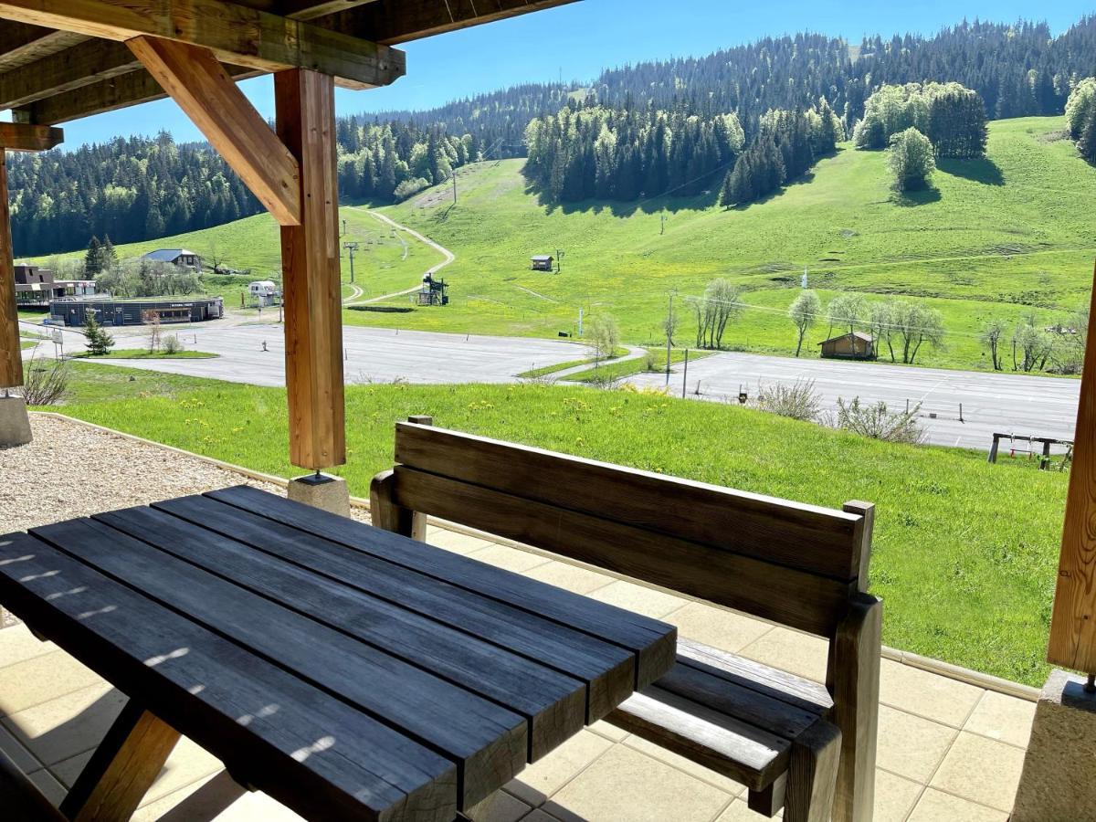 Gite Avec Terrasse Et Belle Vue - Chaletnelda Com 라무라 외부 사진
