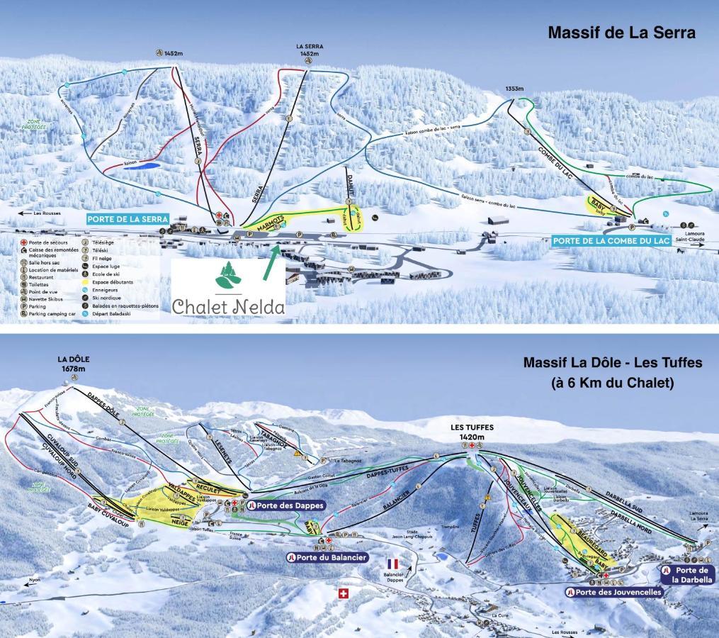 Gite Avec Terrasse Et Belle Vue - Chaletnelda Com 라무라 외부 사진