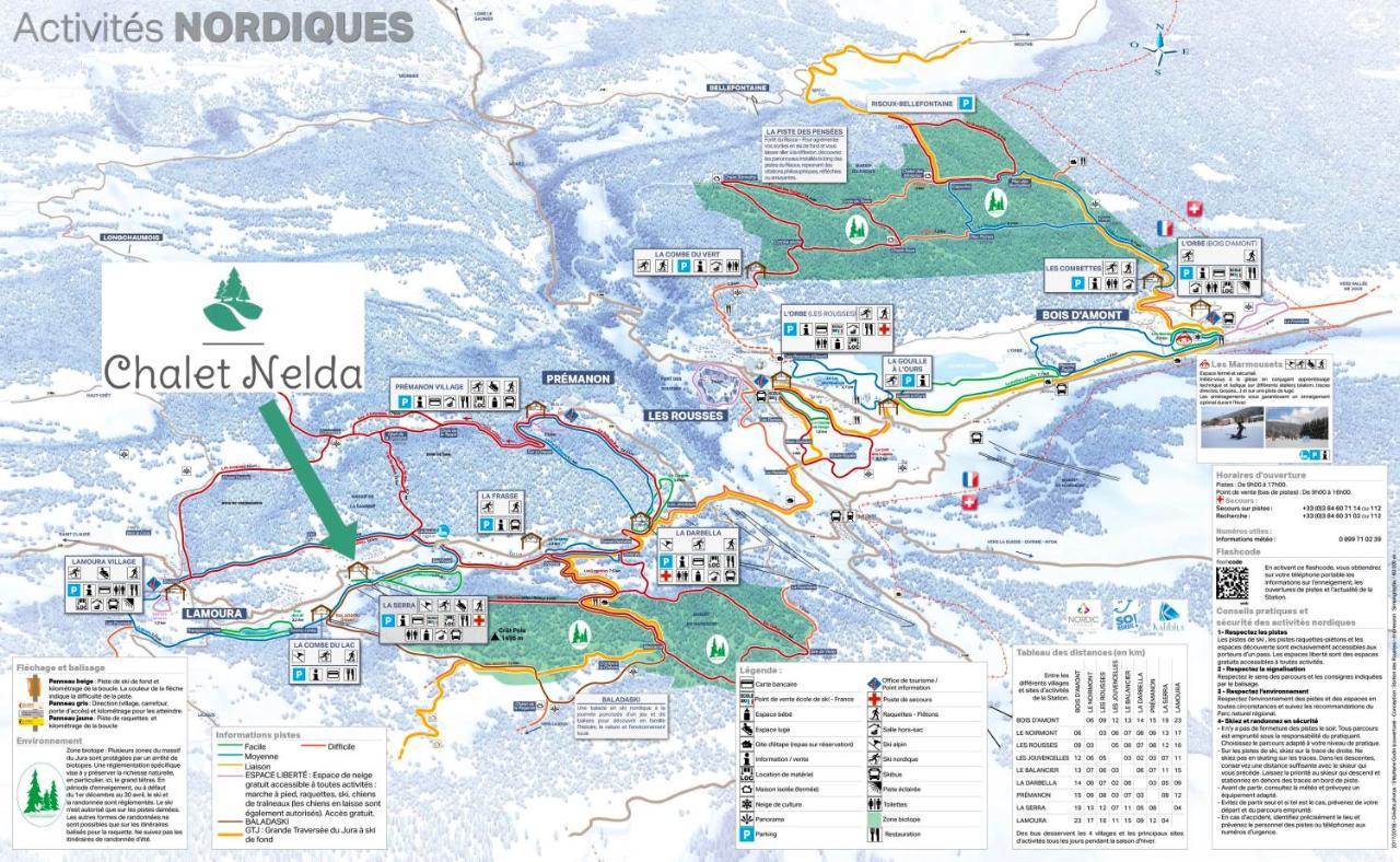 Gite Avec Terrasse Et Belle Vue - Chaletnelda Com 라무라 외부 사진